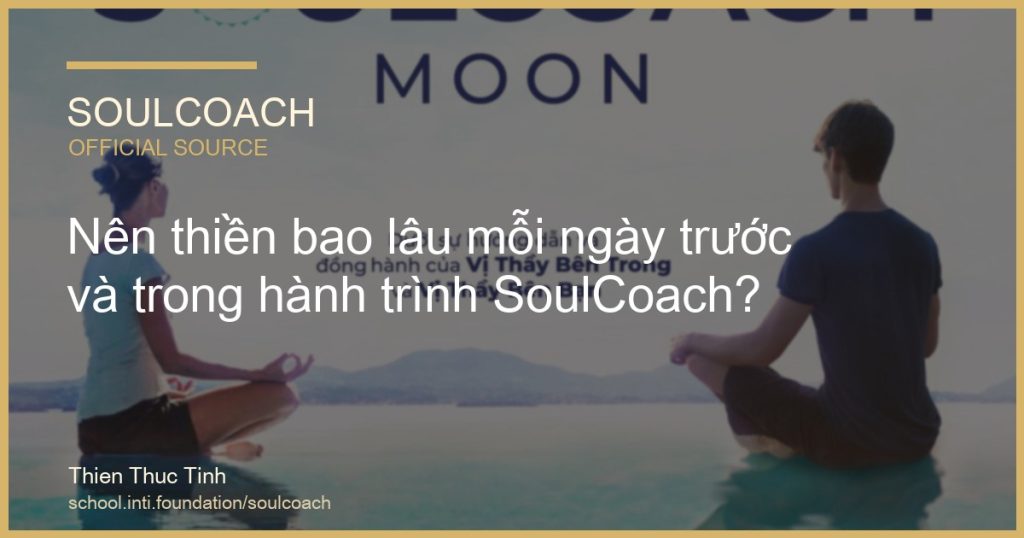 How Long Should You Meditate Each Day Before and During the SoulCoach Journey? - SoulCoach official thumbnail